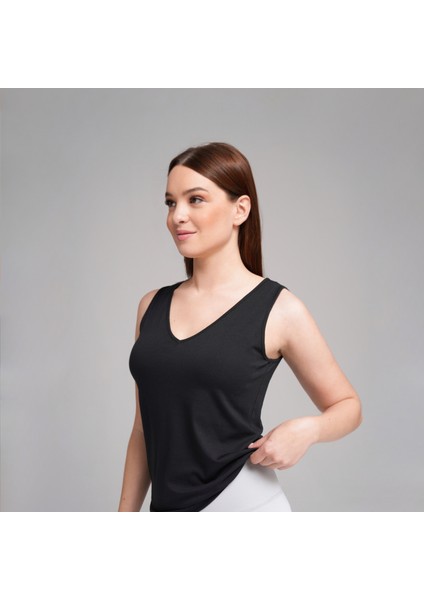 Modal Essence V-Neck Tank Top