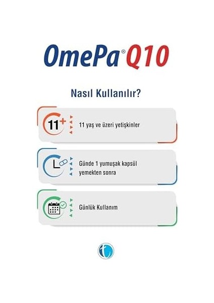 OMEPA-Q10 Omega3 & Ubiquinol 30 Kapsül modelleri