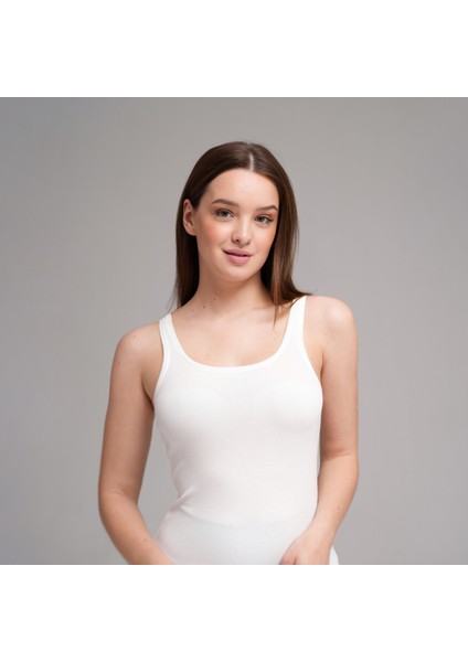 Classic Cotton U-Neck Ribbed Tank