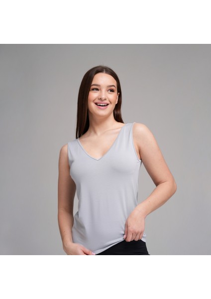 Modal Essence V-Neck Tank Top