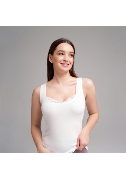 Ribbed Luxe U-Neck Tank Top