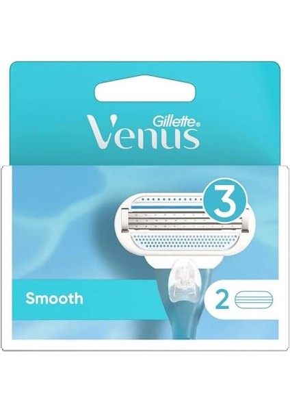 Gillette Venus Smooth Kadın Tıraş Bıçağı 2 Adet modelleri