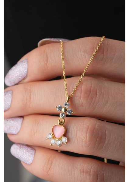 925 Ayar Gümüş Kalp Kolye