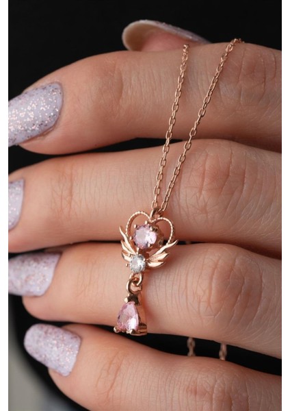 925 Ayar Gümüş Kalp Kolye