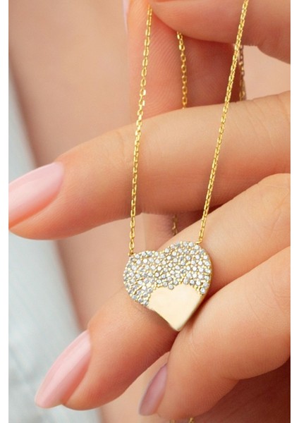 925 Ayar Gümüş Kalp Kolye fiyatları