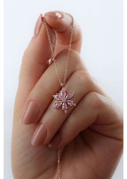 925 Ayar Gümüş Lotus Çiçeği Kolye fiyatları