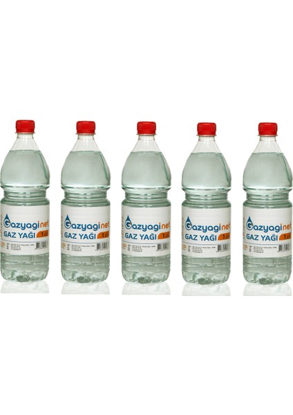 Gazyağı 5 litre (Zift Sökücü, Zincir ve Motor Temizleyici, Gaz Sobası ve Gaz Lambası Yakıtı)