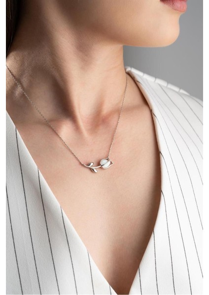 925 Ayar Lale Gümüş Kolye modelleri