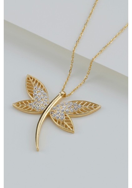 925 Ayar Gümüş Yusufçuk Kolye