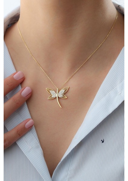 925 Ayar Gümüş Yusufçuk Kolye modelleri