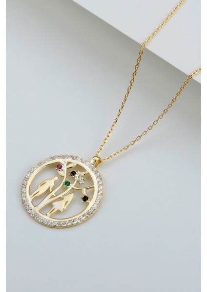 925 Ayar Gümüş Aşıklar Kolyesi