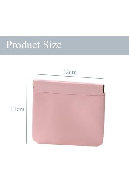 Aputue Çanta Için Makyaj Çantası, 3 Adet Su Geçirmez Fermuarsız Kendiliğinden Kapanan Küçük Makyaj Çantası, Çanta Için Taşınabilir Yumuşak Pürüzsüz Pouch, Pu Deri Sıkmalı Kozmetik Çantaları Kadınlar fiyatları