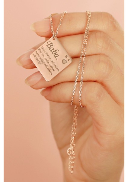 925 Ayar Gümüş Baba Kolye fiyatları