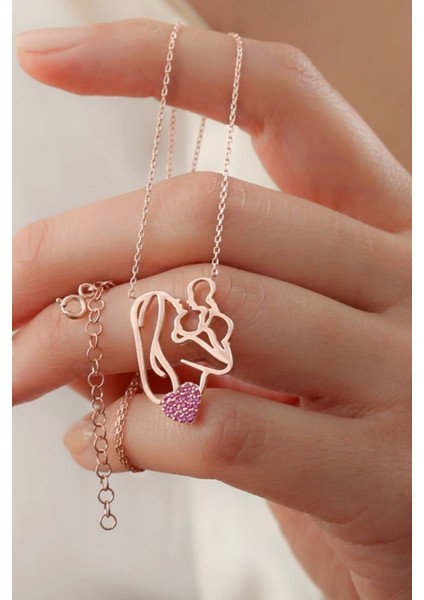 925 Ayar Gümüş Ana Kucağı Kolye fiyatları