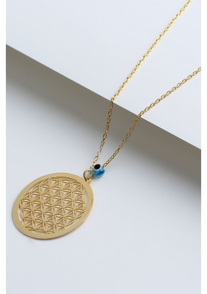 925 Ayar Gümüş Örgü Model Plaka Kolye