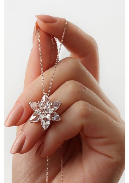 925 Ayar Gümüş Lotus Kolye fiyatları