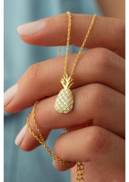 925 Ayar Gümüş Ananas Kolye fiyatları
