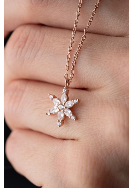 925 Ayar Gümüş Lotus Çiçeği Kolye fiyatları