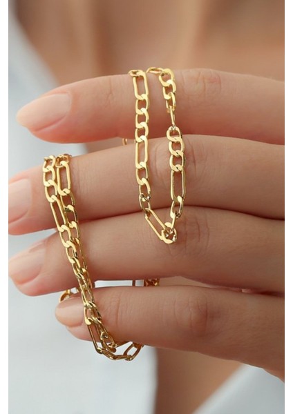 925 Ayar Gümüş Figaro Zincir Kolye fiyatları