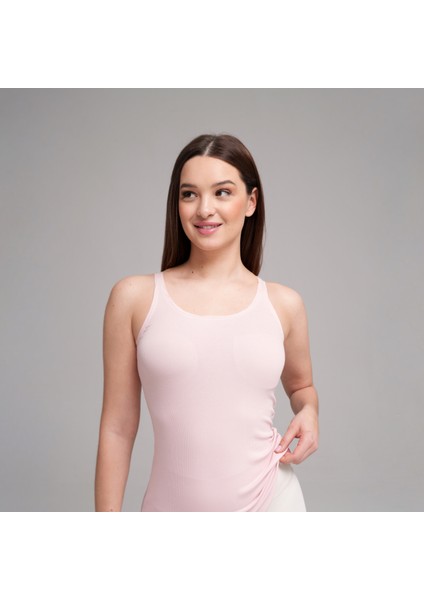 Classic Cotton U-Neck Ribbed Tank