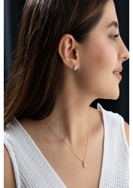 925 Ayar Gümüş Haziran Ayı Doğum Taşı ( Alexsandrite ) Kolye - Küpe Seti modelleri