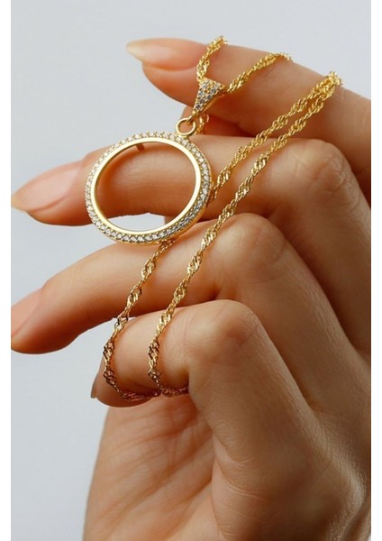 925 Ayar Gümüş Çeyrek Model Kolye fiyatları