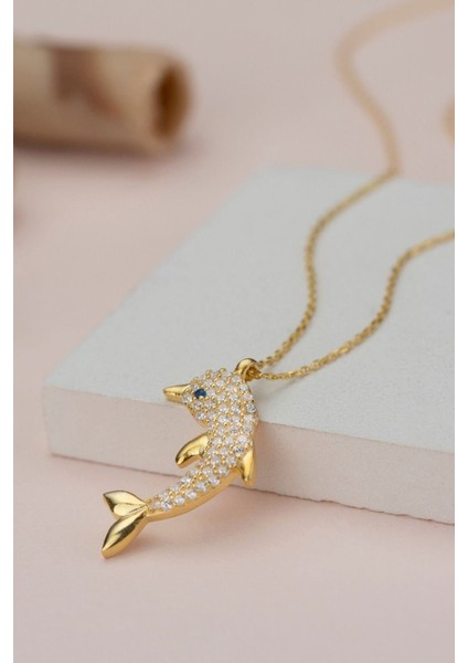 925 Ayar Gümüş Yunus Kolye