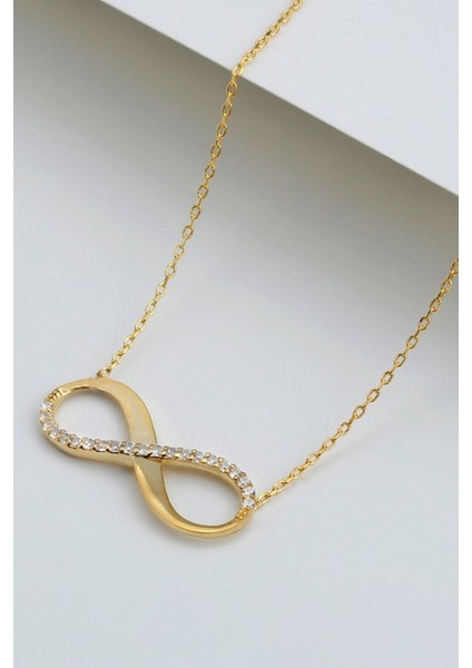 925 Ayar Gümüş Sonsuzluk Kolye