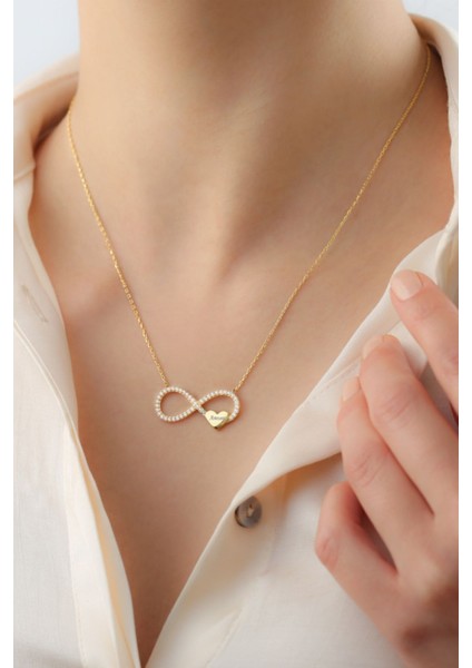 925 Ayar Gümüş Annem Sonsuzluk Kolye modelleri