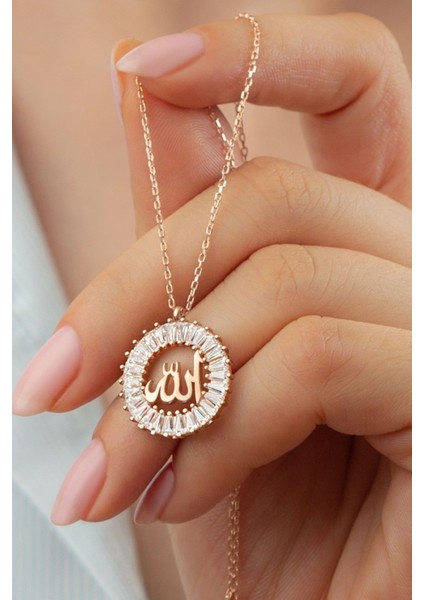 925 Ayar Gümüş Allah Lafzı Kolye fiyatları