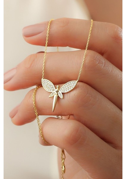 925 Ayar Gold Peri Gümüş Kolye fiyatları