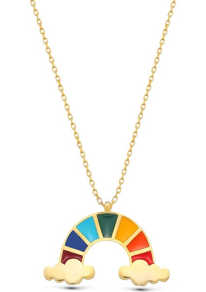 925 Ayar Gökkuşağı Kolye modelleri