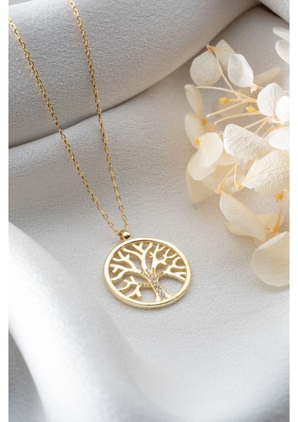 925 Ayar Gümüş Hayat Ağacı Kolye fırsatları