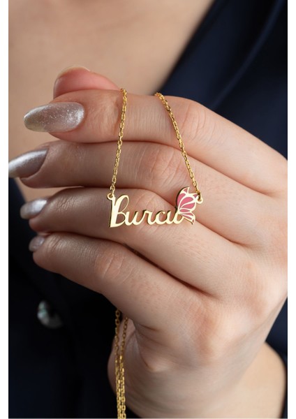 925 Ayar Gümüş Isimli Kanat Kolye fiyatları