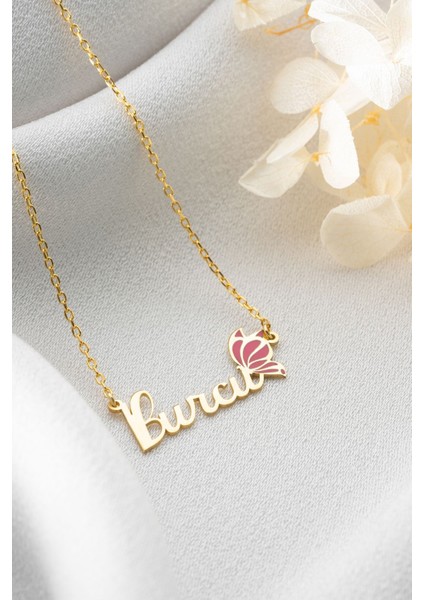 925 Ayar Gümüş Isimli Kanat Kolye fırsatları