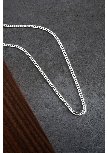 925 Ayar Gümüş Gurmet Zincir Kolye