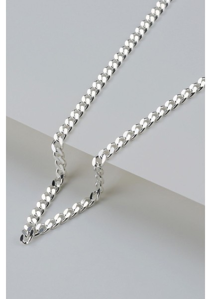 925 Ayar Gümüş Gurmet Zincir Kolye