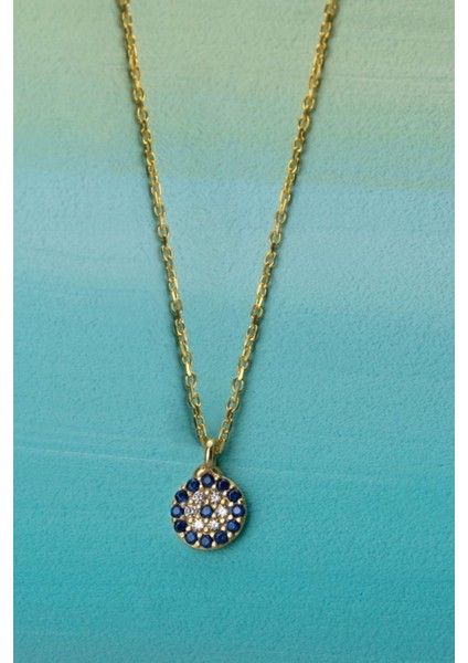 925 Ayar Gümüş Nazar Kolye