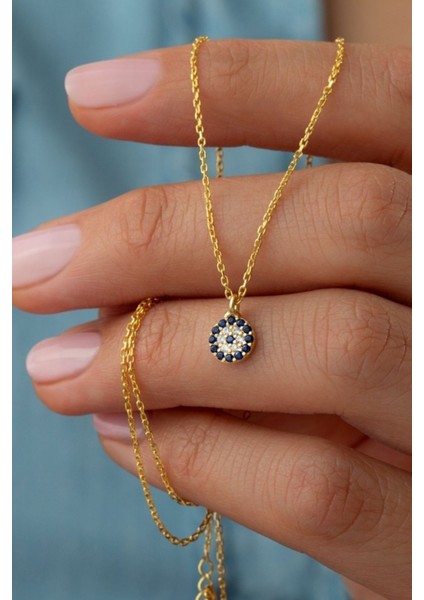 925 Ayar Gümüş Nazar Kolye fiyatları