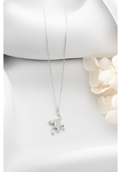 925 Ayar Gümüş Kurbağa Kolye modelleri