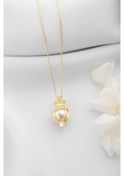 925 Ayar Gümüş Saklı Inci Kolye modelleri