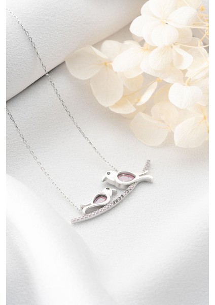 925 Ayar Gümüş Love Birds Kolye fırsatları