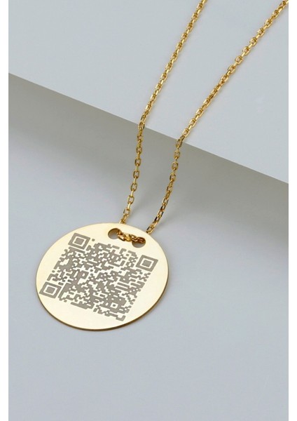 925 Ayar Gümüş Kişiye Özel Hes Kodu Kolye