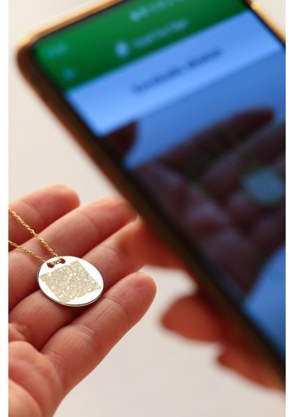 925 Ayar Gümüş Kişiye Özel Hes Kodu Kolye fırsatları