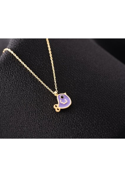 925 Ayar Gümüş Mineli Kuş Kolye modelleri