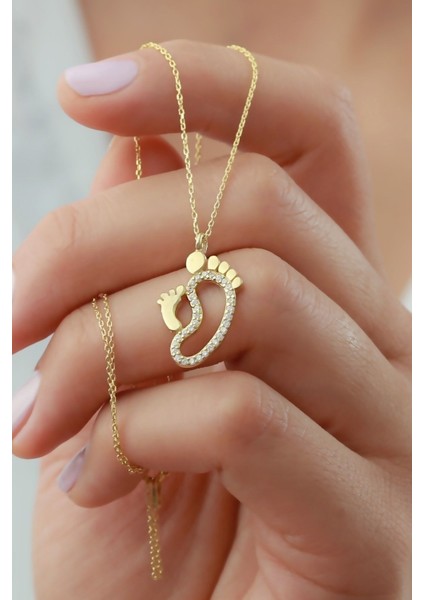 925 Ayar Gold Ayakizi Gümüş Kolye fiyatları