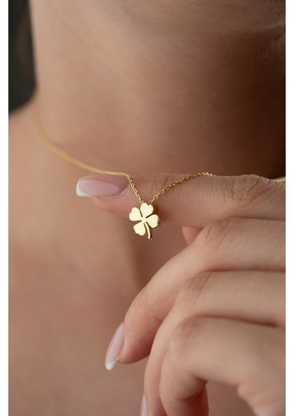 925 Ayar Gümüş Yonca Kolye fiyatları