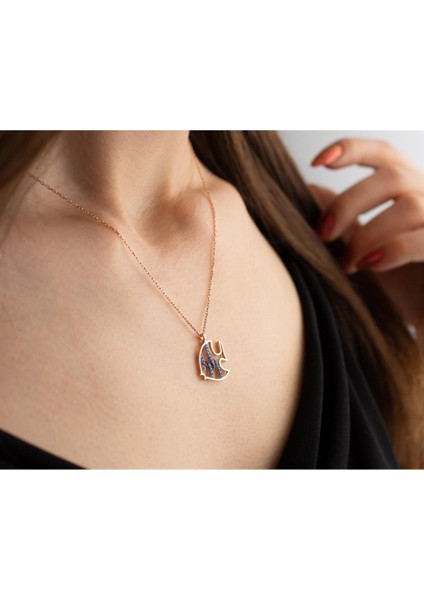 925 Ayar Gümüş Balık Kolye