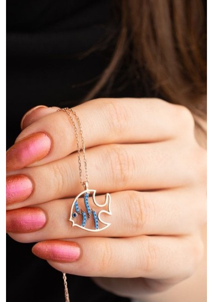 925 Ayar Gümüş Balık Kolye fiyatları