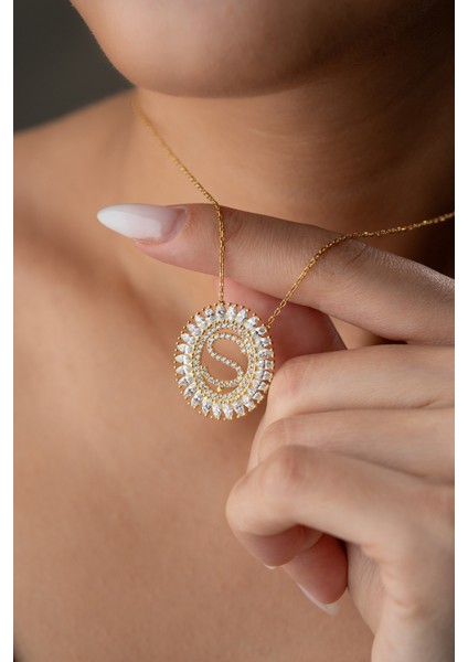 925 Ayar Gümüş Harf Kolye modelleri